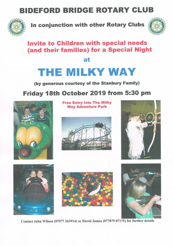 Special Children's Night at The Milky Way - 